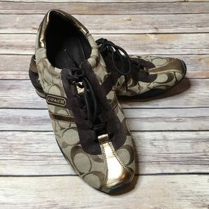 Coach size 11M sneakers. Katelyn style.